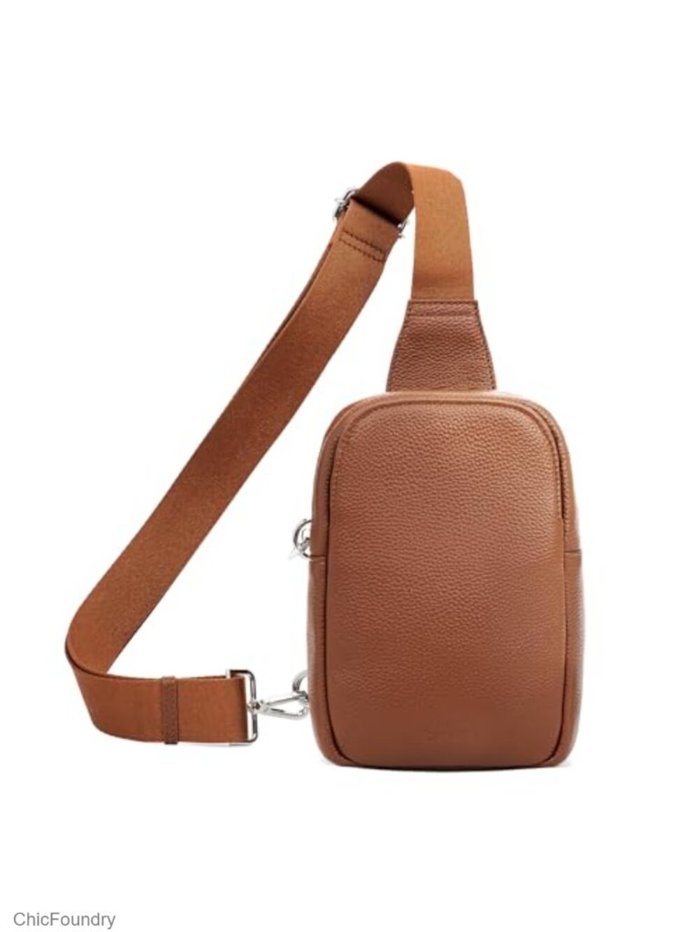 Genuine Leather Anti Theft RFID Blocking Crossbody Sling Bag Minimalist Travel